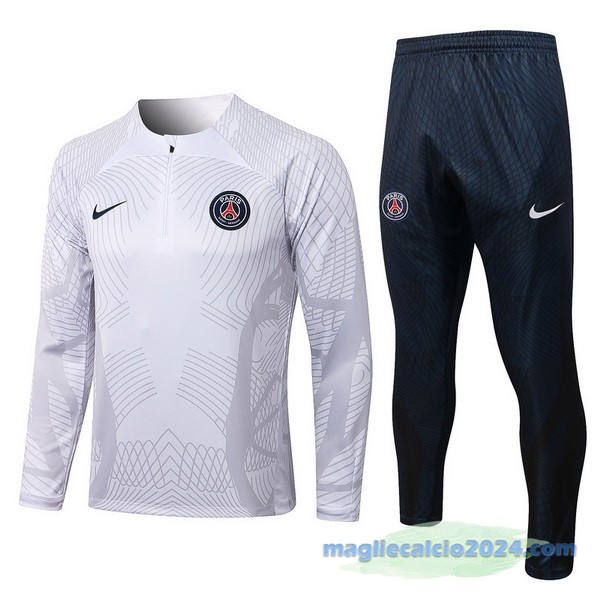 Giacca Bambino Paris Saint Germain 2022 2023 Bianco Poco Prezzo