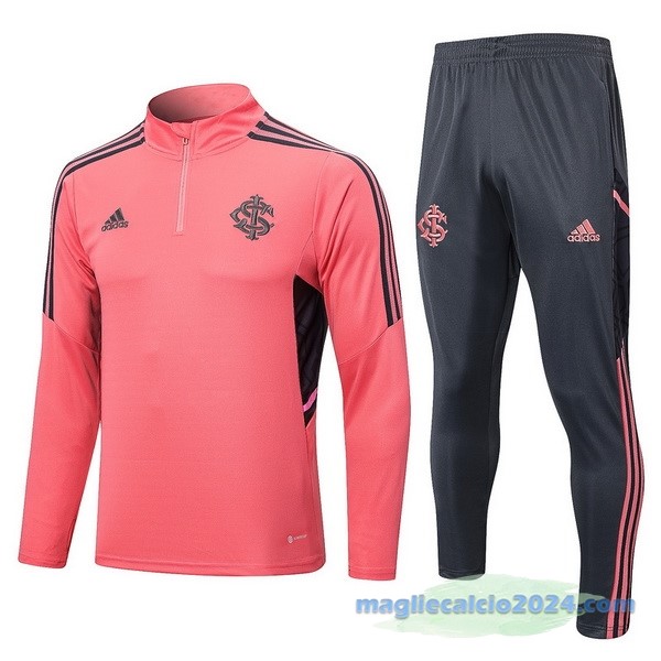 Giacca Bambino SC Internacional 2022 2023 Rosa Grigio Poco Prezzo