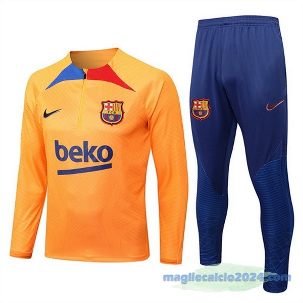 Giacca Barcelona 2022 2023 Arancione I Azul Poco Prezzo