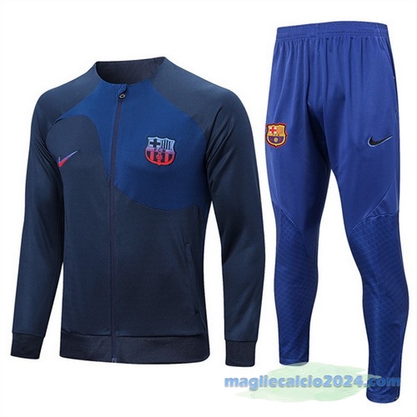 Giacca Barcelona 2022 2023 Azul IIII Navy Poco Prezzo