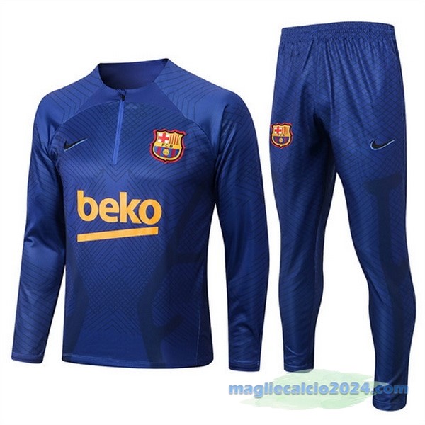 Giacca Barcelona 2022 2023 Azul II Navy Poco Prezzo