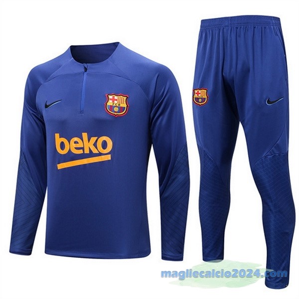 Giacca Barcelona 2022 2023 Azul I Navy Poco Prezzo