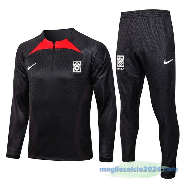 Giacca Corea 2022 Nero Rosso Poco Prezzo
