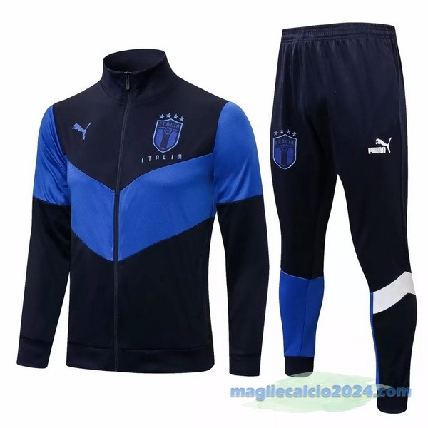Giacca Italia 2021 Azul Bianco Poco Prezzo