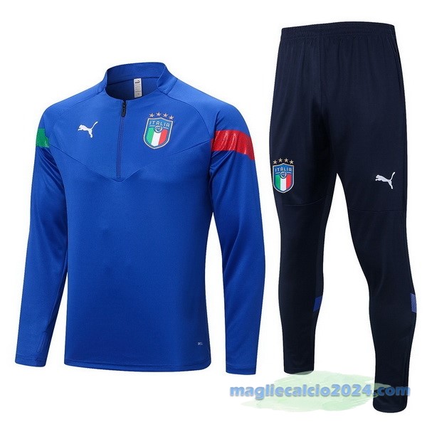 Giacca Italia 2022 Azul Poco Prezzo