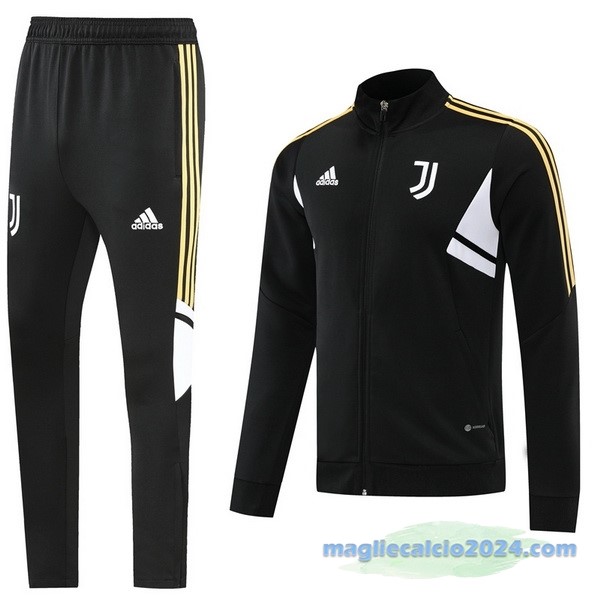 Giacca Juventus 2022 2023 Nero Bianco Giallo Poco Prezzo