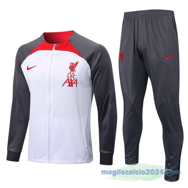 Giacca Liverpool 2022 2023 Bianco Grigio Poco Prezzo