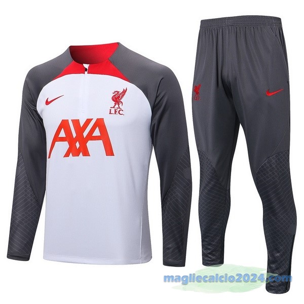 Giacca Liverpool 2022 2023 Bianco Grigio Rosso Poco Prezzo