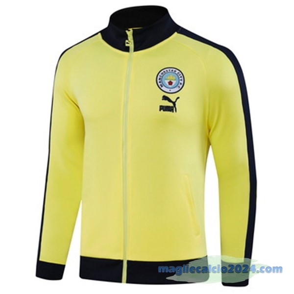 Giacca Manchester City 2023 2024 Giallo Poco Prezzo