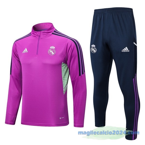 Giacca Real Madrid 2022 2023 Purpureo II Nero Poco Prezzo