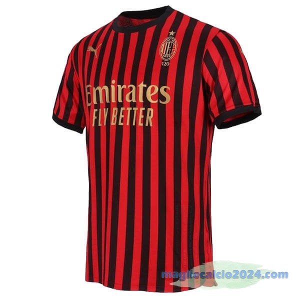 Maglia AC Milan 120th Rosso Poco Prezzo