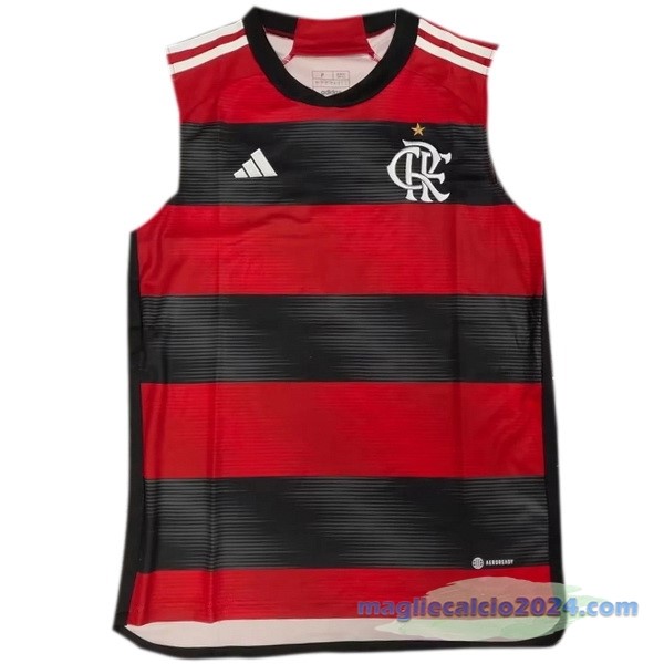 Maglia Senza Maniche Flamengo 2022 2023 Rosso Poco Prezzo