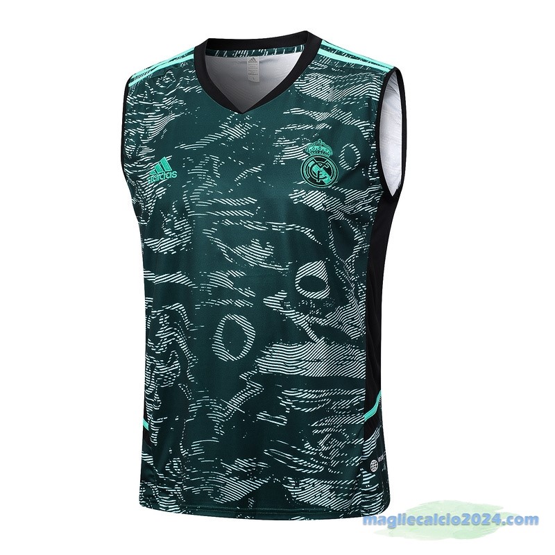 Maglia Senza Maniche Real Madrid 2023 2024 Verde Poco Prezzo