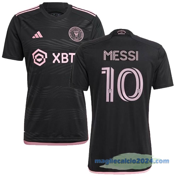 NO.10 Messi Thailandia Seconda Maglia Inter Miami 2023 2024 Nero Poco Prezzo