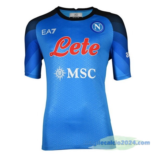 NO.3 Campioni Thailandia Prima Maglia Napoli 2022 2023 Azul Poco Prezzo