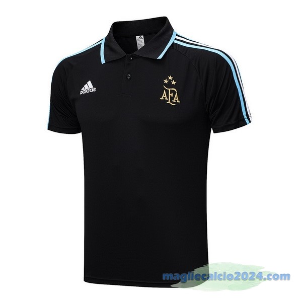 Polo Argentina 2023 Nero Poco Prezzo