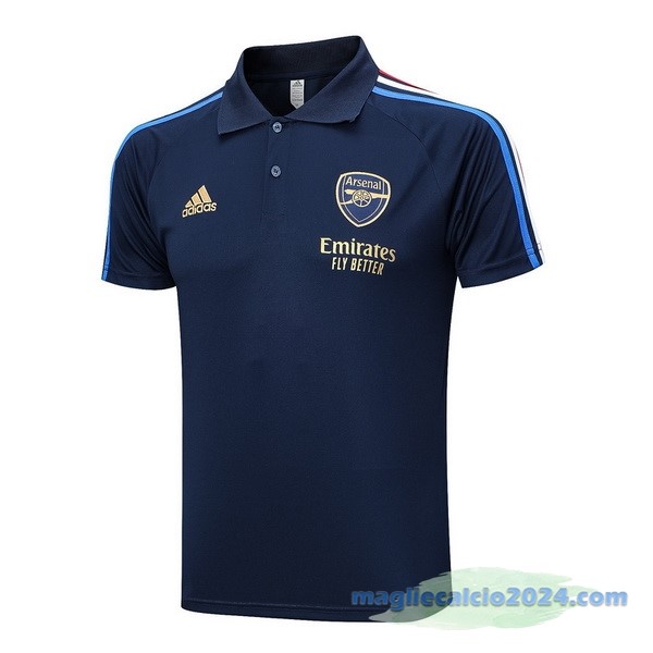 Polo Arsenal 2023 2024 Azul Navy Poco Prezzo