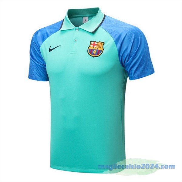 Polo Barcelona 2022 2023 Verde Poco Prezzo