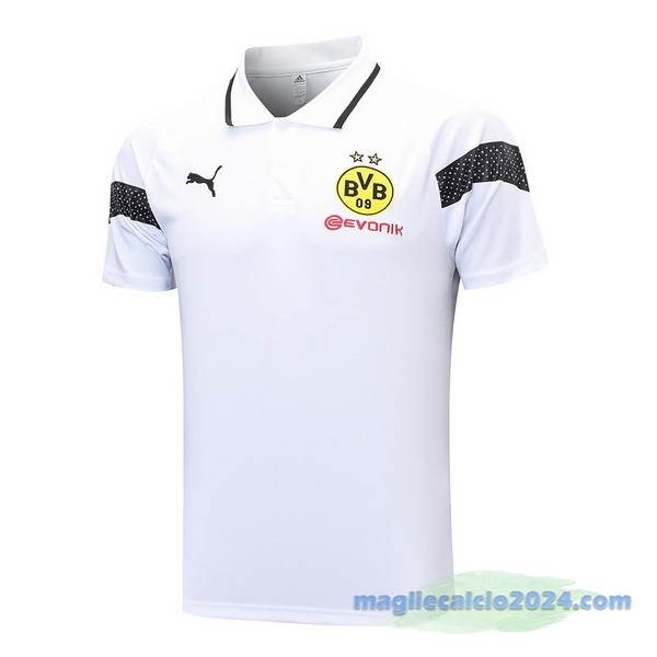 Polo Borussia Dortmund 2023 2024 Bianco Poco Prezzo