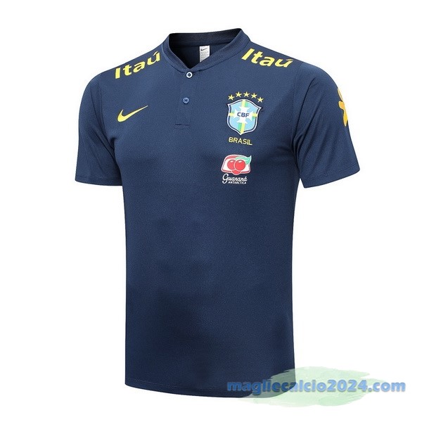 Polo Brasile 2022 Azul I Navy Poco Prezzo