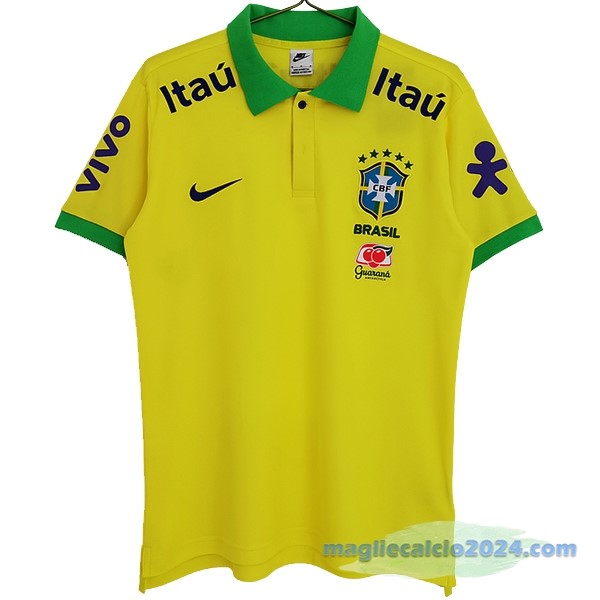 Polo Brasile 2022 Giallo I Verde Poco Prezzo