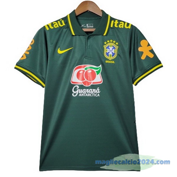 Polo Brasile 2022 Verde Navy Poco Prezzo