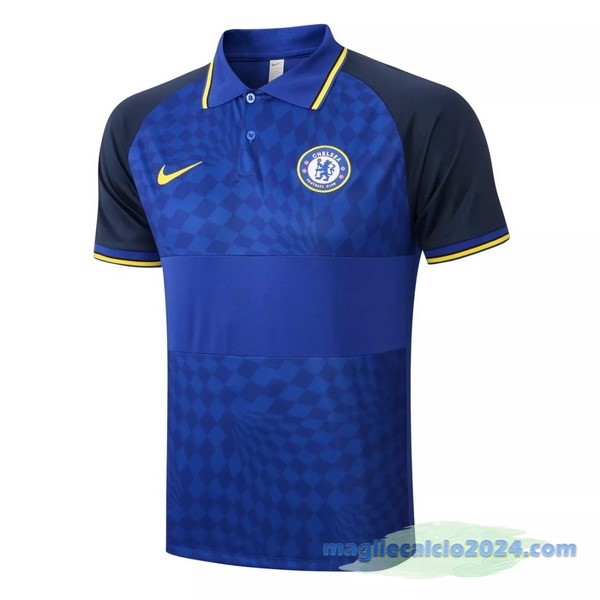 Polo Chelsea 2022 2023 Azul Giallo Poco Prezzo