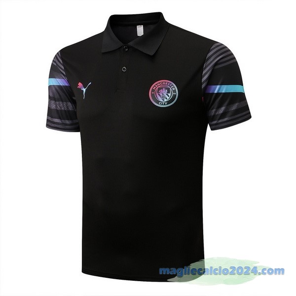 Polo Manchester City 2022 2023 Nero Poco Prezzo