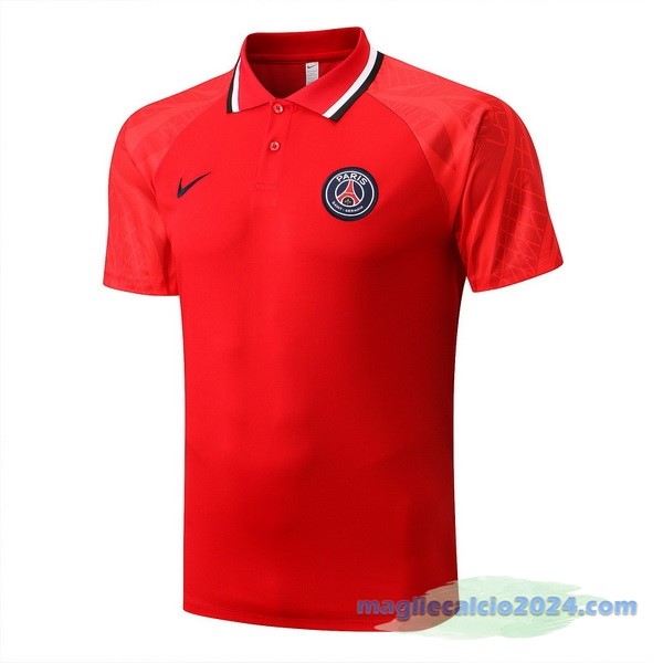 Polo Paris Saint Germain 2022 2023 Rosso Poco Prezzo