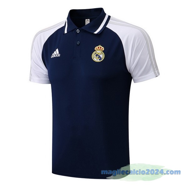 Polo Real Madrid 2022 2023 Nero Bianco Poco Prezzo
