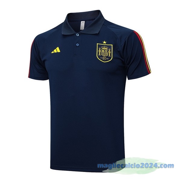 Polo Spagna 2022 Azul Navy Poco Prezzo