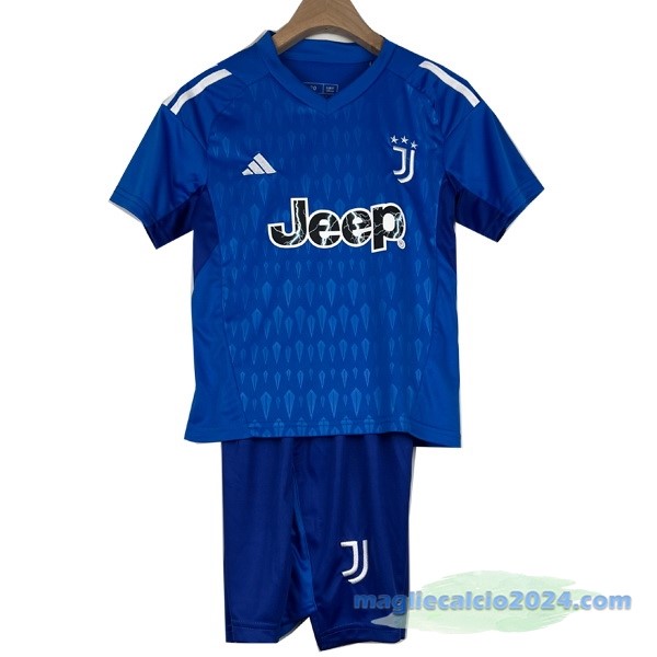 Portiere Conjunto De Bambino Juventus 2023 2024 Azul Poco Prezzo