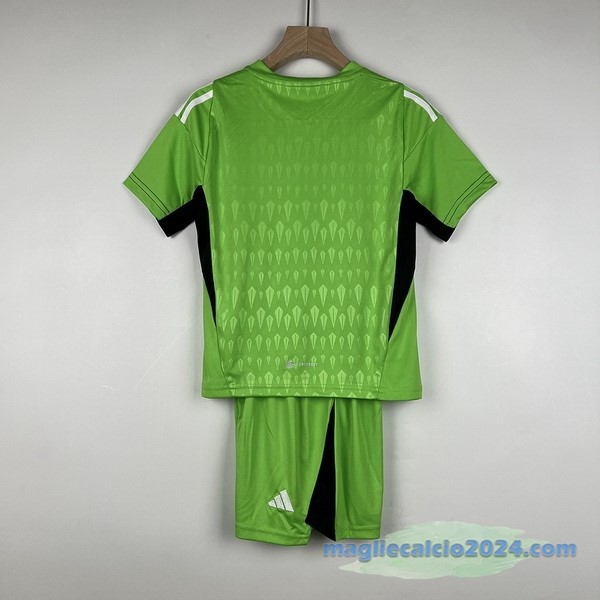 Portiere Conjunto De Bambino Real Madrid 2023 2024 Verde Poco Prezzo