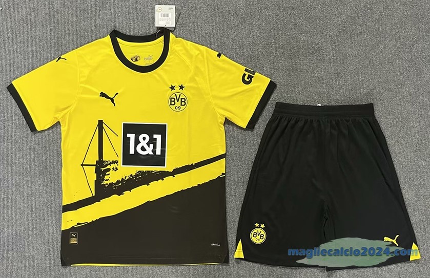 Portiere Conjunto De Uomo Borussia Dortmund 2023 2024 Giallo Poco Prezzo
