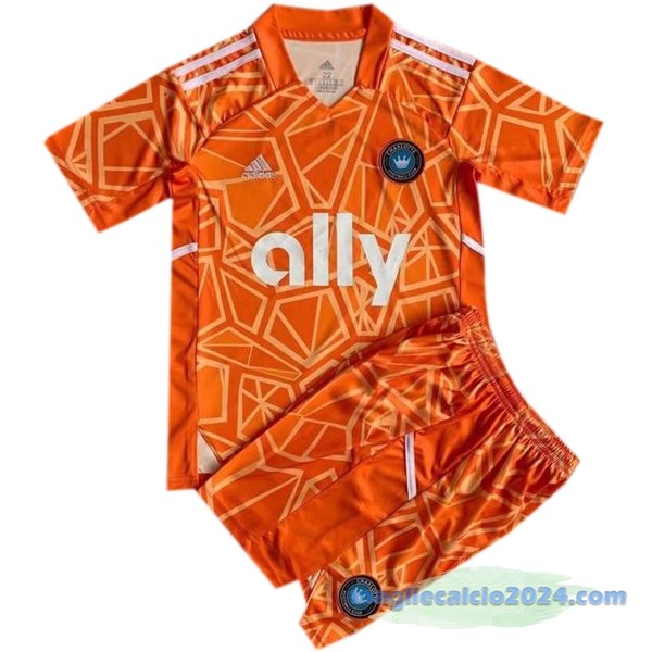 Portiere Conjunto De Uomo Charlotte 2022 2023 Arancione Poco Prezzo