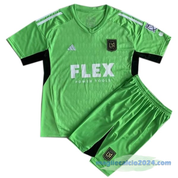 Portiere Conjunto De Uomo LAFC 2023 2024 Verde Poco Prezzo