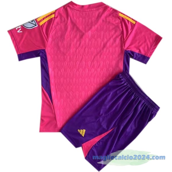 Portiere Conjunto De Uomo Los Angeles Galaxy 2023 2024 Rosa Poco Prezzo