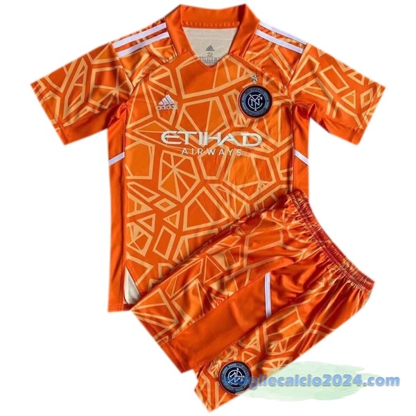 Portiere Conjunto De Uomo New York City 2022 2023 Arancione Poco Prezzo