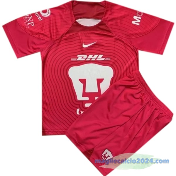 Portiere Maglia Conjunto De Uomo UNAM Pumas 2022 2023 Rosso Poco Prezzo