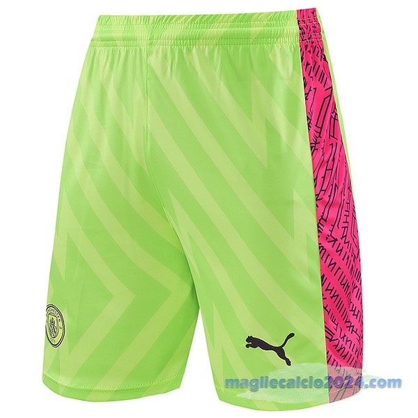 Portiere Pantaloni Manchester City 2023 2024 I Verde Poco Prezzo