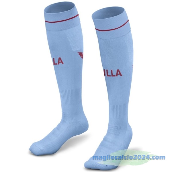 Prima Calzettoni Aston Villa 2023 2024 Azul Poco Prezzo