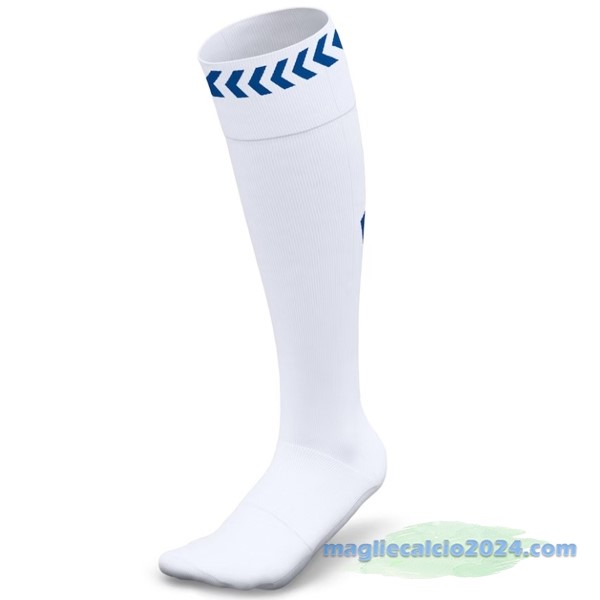 Prima Calzettoni Everton 2023 2024 Bianco Poco Prezzo