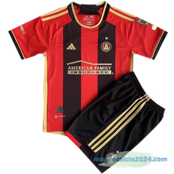 Prima Conjunto De Bambino Atlanta United 2023 2024 Rosso Poco Prezzo