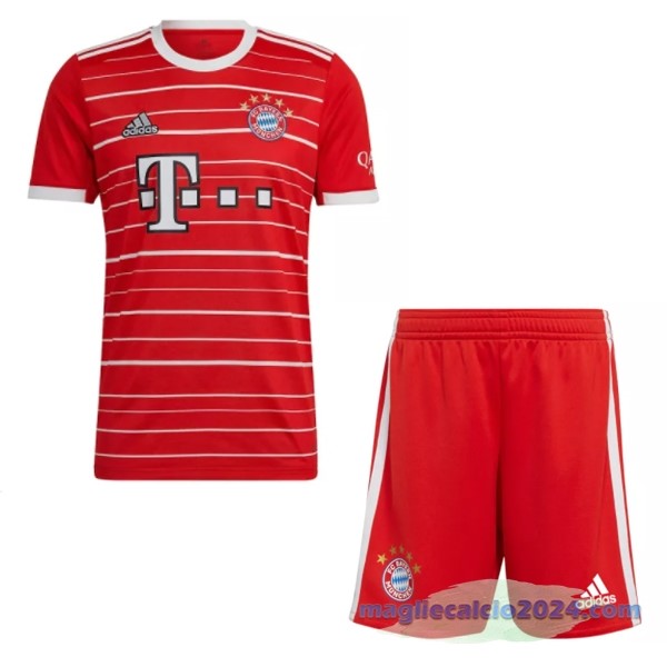 Prima Conjunto De Bambino Bayern Múnich 2022 2023 Rosso Poco Prezzo