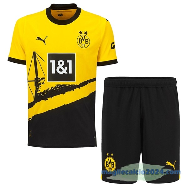 Prima Conjunto De Bambino Borussia Dortmund 2023 2024 Giallo Poco Prezzo