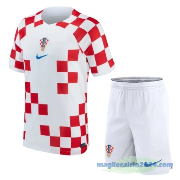Prima Conjunto De Bambino Croazia 2022 Rosso Poco Prezzo