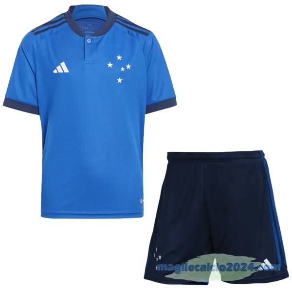 Prima Conjunto De Bambino Cruzeiro 2023 2024 Azul Poco Prezzo