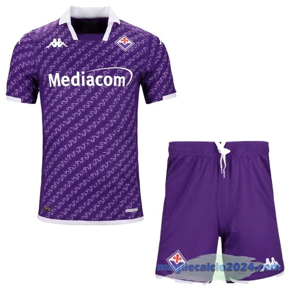 Prima Conjunto De Bambino Fiorentina 2023 2024 Purpureo Poco Prezzo