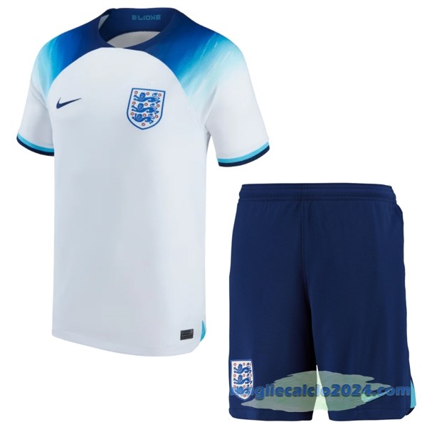 Prima Conjunto De Bambino Inghilterra 2022 Bianco Azul Poco Prezzo