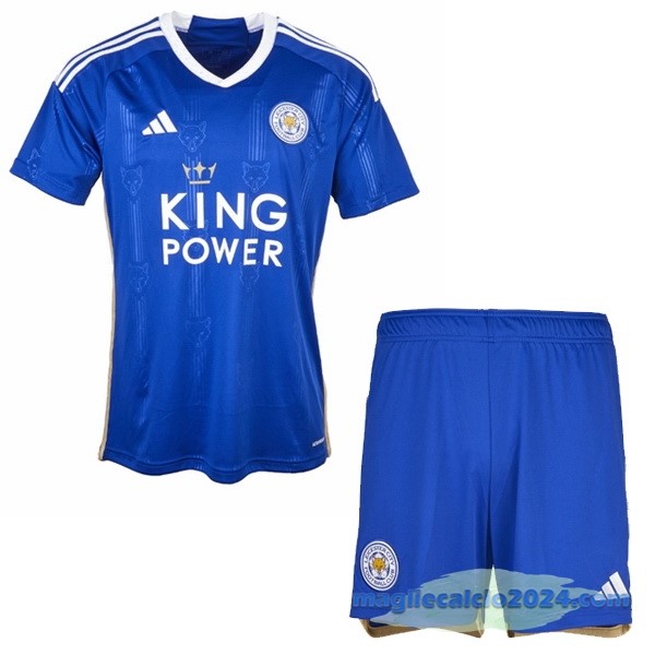Prima Conjunto De Bambino Leicester City 2023 2024 Azul Poco Prezzo